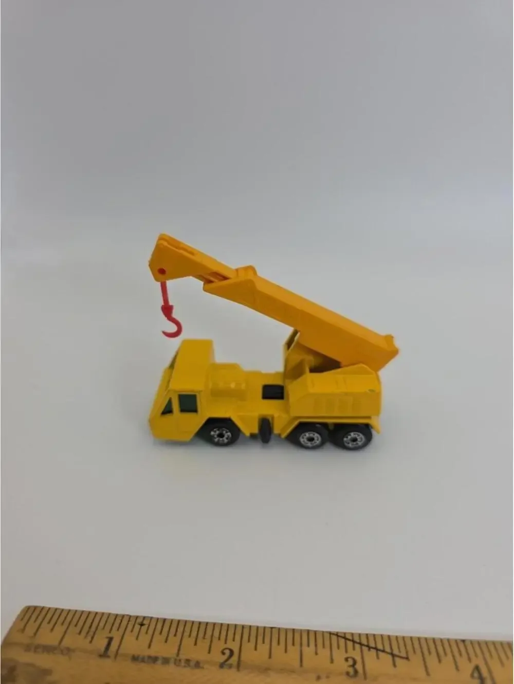Lesney Matchbox Superfast No 49 Dodge Crane Truck 1976 Black Base Made England